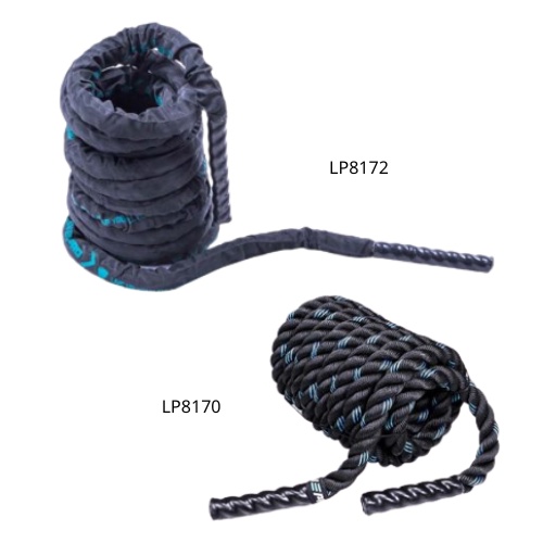 Dây thừng tập gym thể lực cao cấp chiều dài đến 15m, độ dày 3,8cm các loại thương hiệu Livepro BATTLE ROPE
