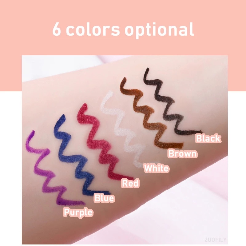 Bút Kẻ Mắt HUAWEIZI Dạng Lỏng Nhanh Khô Chống Thấm Nước Lâu Trôi