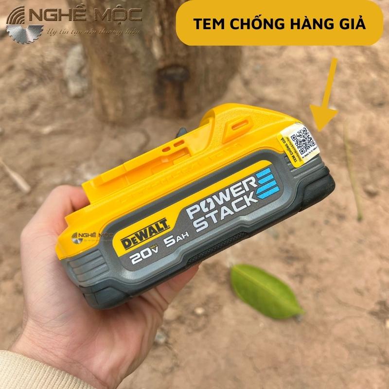 Pin Dewalt 20V Powerstack DEWALT DCB0520 ( Hàng chính hãng đổi mới 1 năm)