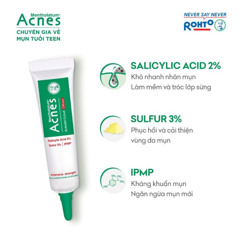 COMBO 3 MÓN ACNES NGỪA MỤN