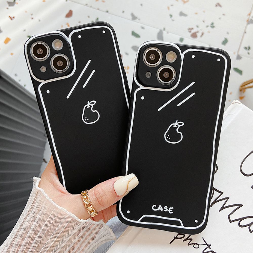 Ốp điện thoại TPU dẻo họa tiết trái cây phong cách Hàn Quốc thích hợp cho IPHONE 13 12 11 PRO MAX X XR 8 7 PLUS