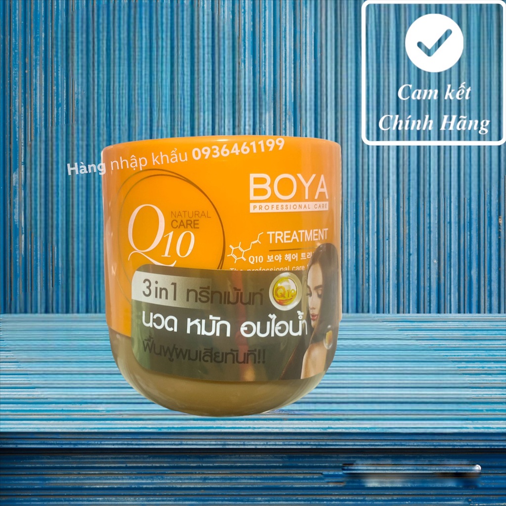 [hàng chính hãng]Kem ủ tóc BOYA Q10 500ml Thái lan