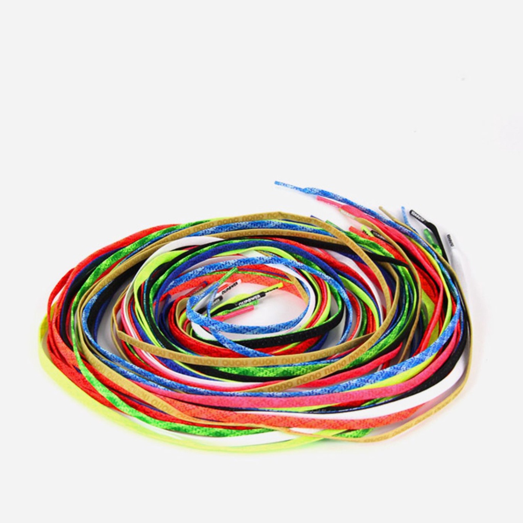 Dây giày bóng đá cao cấp Oupower Lace Pro sợi mảnh nhỏ 4mm, có phủ Silicon chống trơn