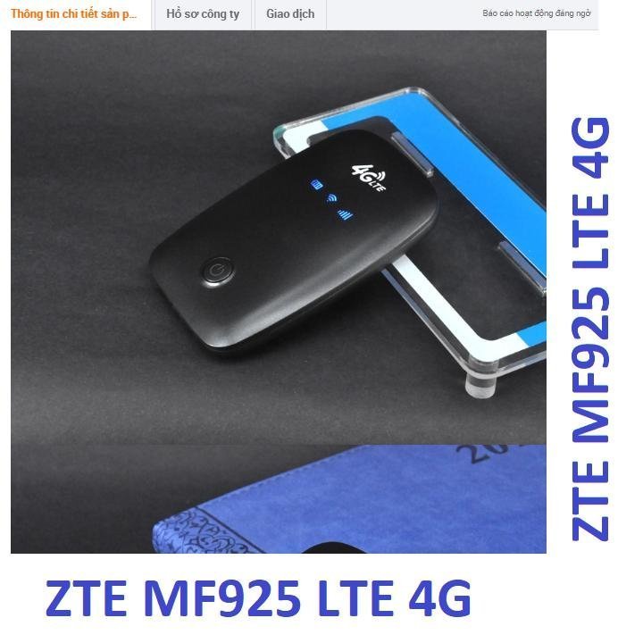 CỤC Phát Wifi DI ĐỘNG KHÔNG DÂY MINI 4G Tiêu Chuẩn QUỐC TẾ từ Sim 3G/4G Tốc Độ Siêu Nhanh - MF925 4G LTE THÔNG MINH