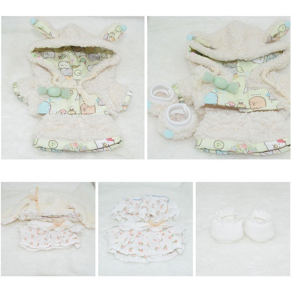 SUSANS Bộ Quần Áo Kèm Nón Xinh Xắn Dành Cho Búp Bê 20cm