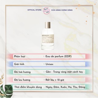Nước Hoa Unisex Le Labo Another 13