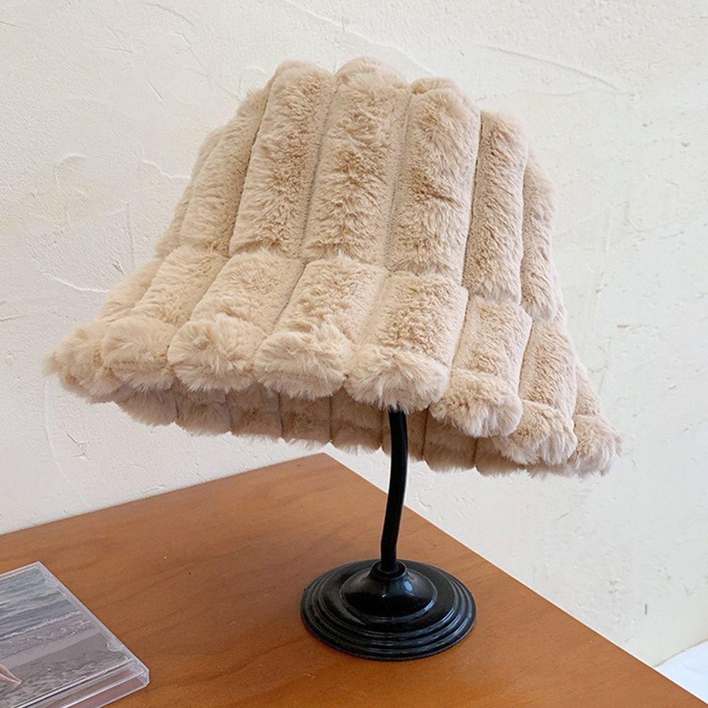 Mũ Bucket Chất Liệu Mềm Mại Giữ Ấm Thời Trang Trẻ Trung