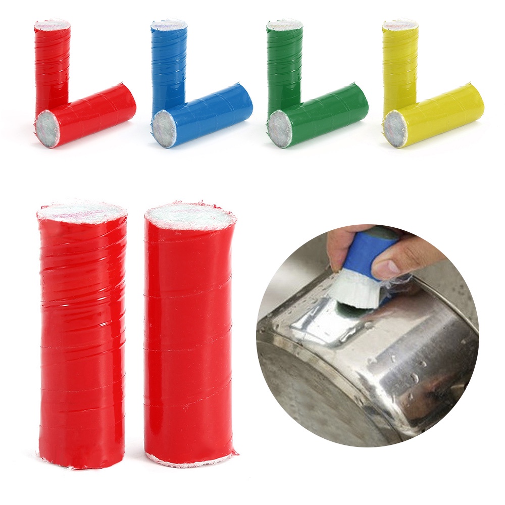 Set 2 Dụng Cụ Làm Sạch Rỉ Sét Bằng Thép Không Gỉ Thần Kỳ Tiện Dụng Cho Gia Đình (Màu Sắc Ngẫu Nhiên)