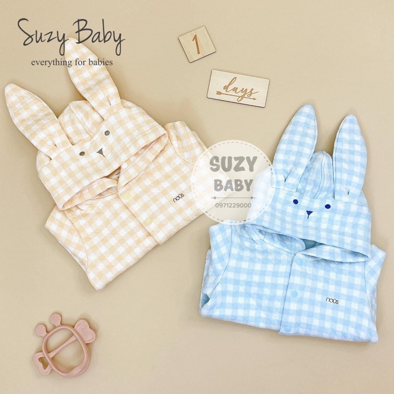 Áo khoác Nous nỉ bông, trần bông cho bé