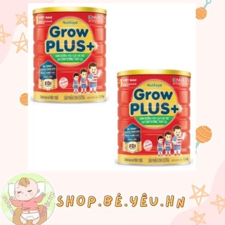 Combo 2 hộp sữa bột nutifood growplus+ đỏ
