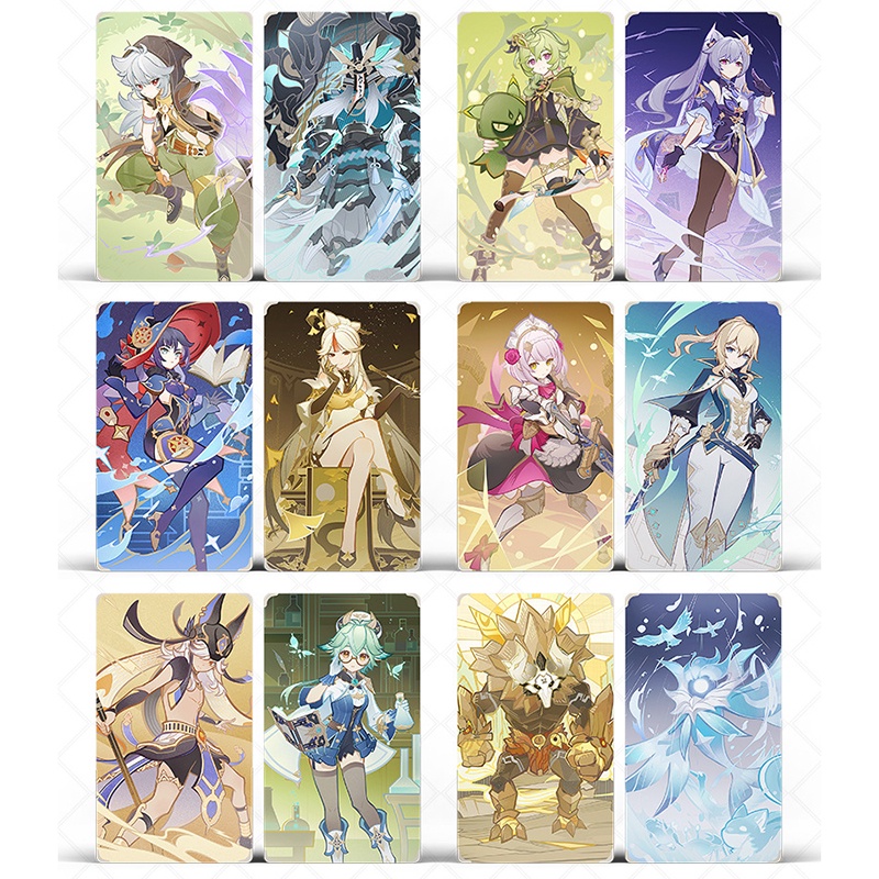 Lyney Bộ Sưu Tập Thẻ Bài Trò Chơi genshin Stagenius Lqokation tcg
