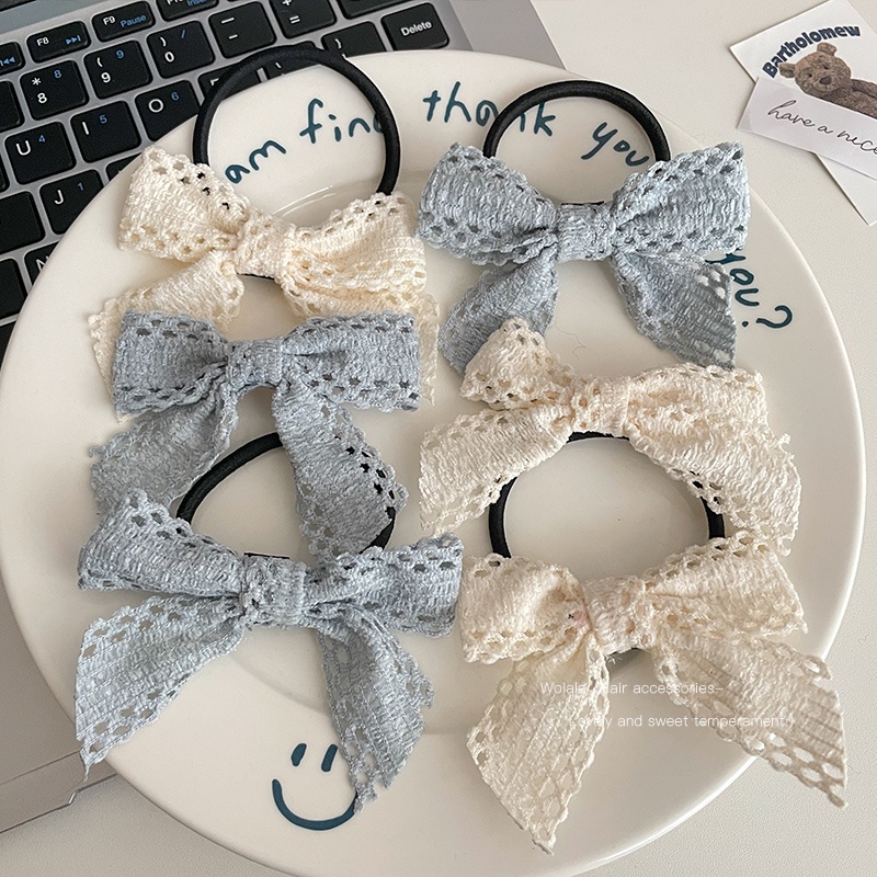 Kẹp Tóc / Kẹp Tóc Hình Nơ Dễ Thương Thời Trang Hàn Quốc Cho Bé Gái