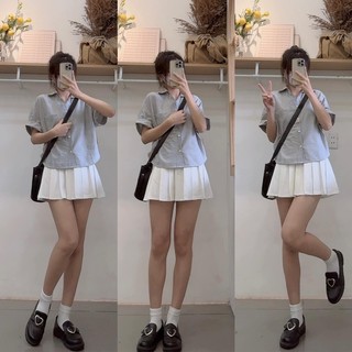 sơ mi kẻ tăm crt sonn