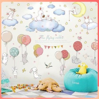 Decal dán tường trang trí, decal dán tường đáng yêu cho bé