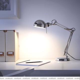 Đèn bàn ikea forsa silver