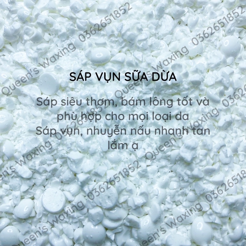 Sáp wax lông cao cấp dạng vụn, nhuyễn siêu thơm bám lông tốt phù hợp với spa