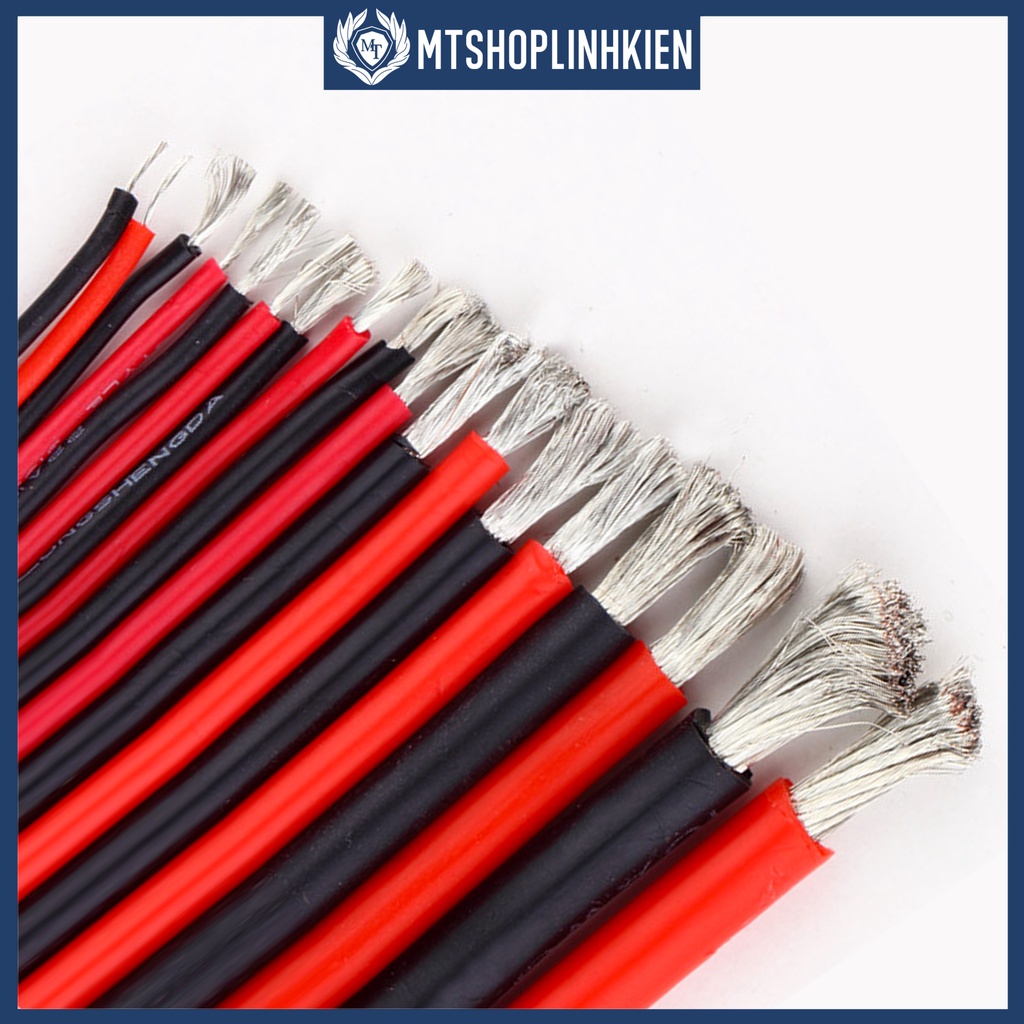 Dây điện awg - Dây điện silicon chống cháy chịu nhiệt cao