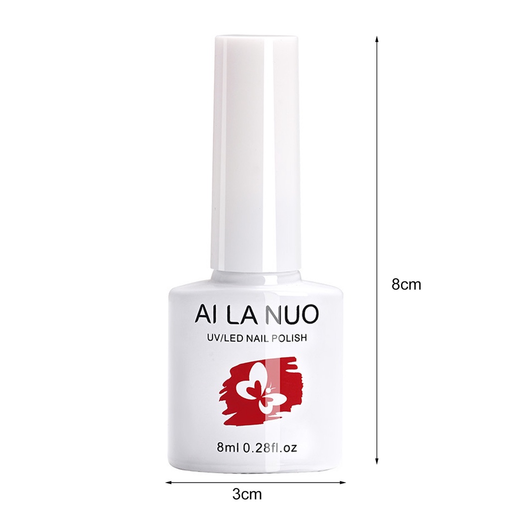 Sơn Móng Tay 8ml Màu Mắt Mèo Lấp Lánh Nhanh Khô Không Gây Kích Ứng Chuyên Dụng Cho Salon