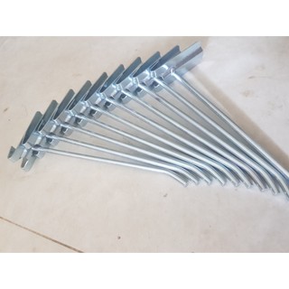 Combo -10 cái -Móc treo ốp lưng, phụ kiện điện thoại, móc cài lưới sắt -nhiều size