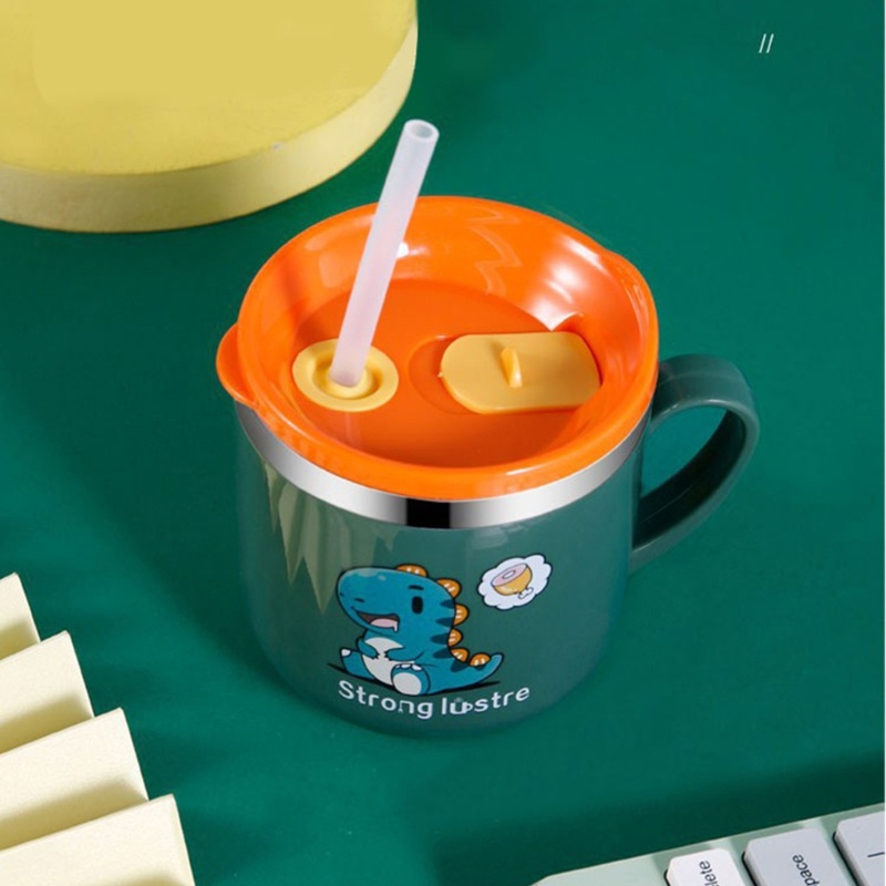 Bình Nước Giữ Nhiệt Bằng Thép Không Gỉ An Toàn Cho Bé