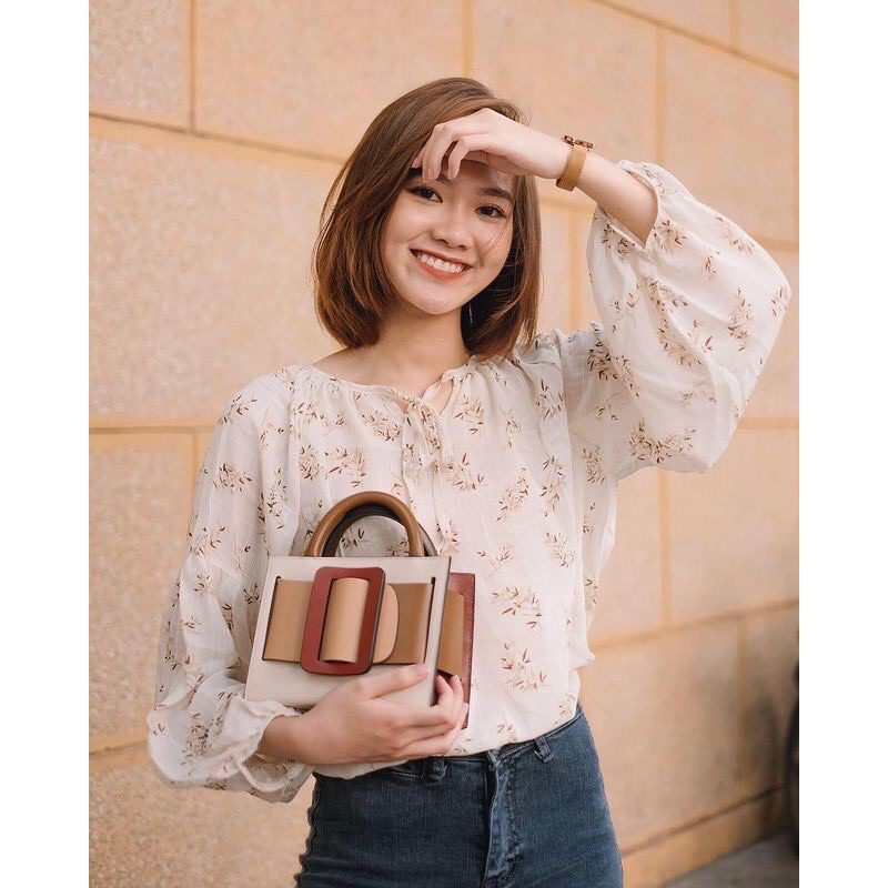 Thanh lý áo sơ mi hoa freesize