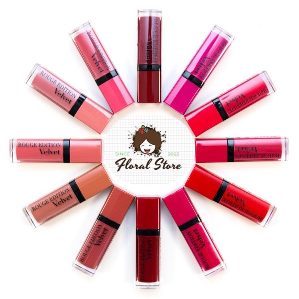 Son  Kem BJ Velvet - Bourjois Rouge Edition Velvet (Auth) <floral.store>