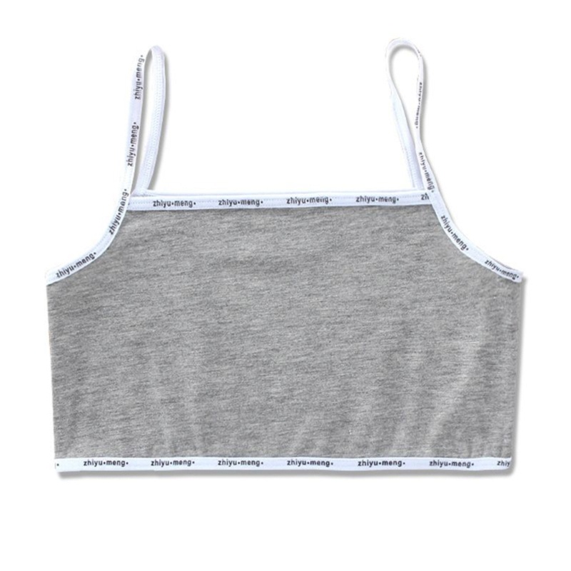 Áo lót vải cotton Thoáng Khí Nhiều Màu Xinh Xắn Cho Bé Gái 6-14 Tuổi