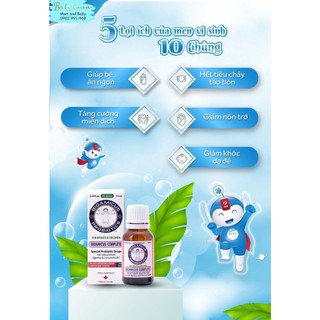[Chính hãng] Men vi sinh 10 chủng Bioamicus 10ml nhập khẩu Canada