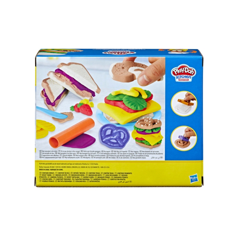 Đồ Chơi PLAYDOH Bộ Sandwich Cầu Vồng F5746