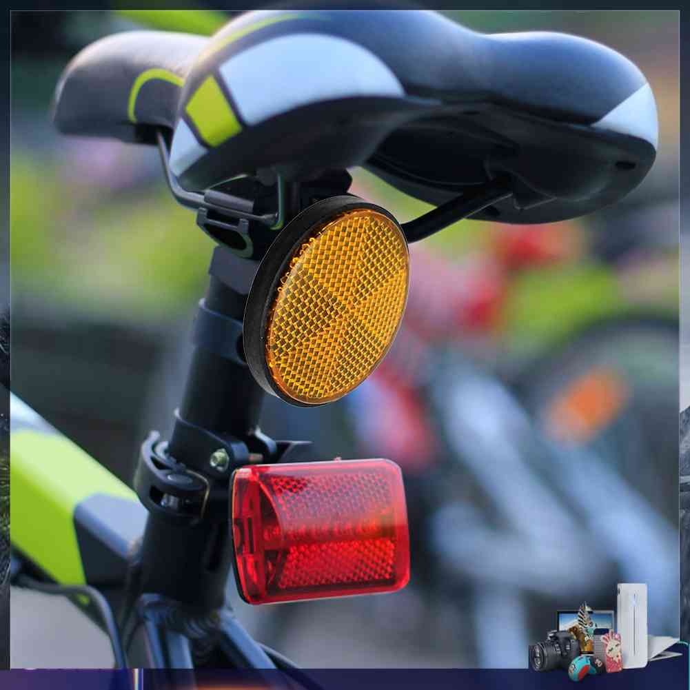 Miếng Dán Phản Quang Cảnh Báo An Toàn Bằng Nhựa Cho Xe Máy / Xe Đạp