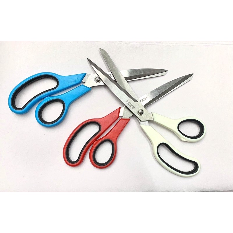 Kéo gia dụng, cắt vải cán nhựa 20cm và 25cm.