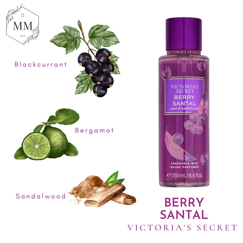 - Bộ sưu tập xịt thơm toàn thân Victoria’s Secret Berry Haute Body mist mùi Ruby Rose Merlot Pear