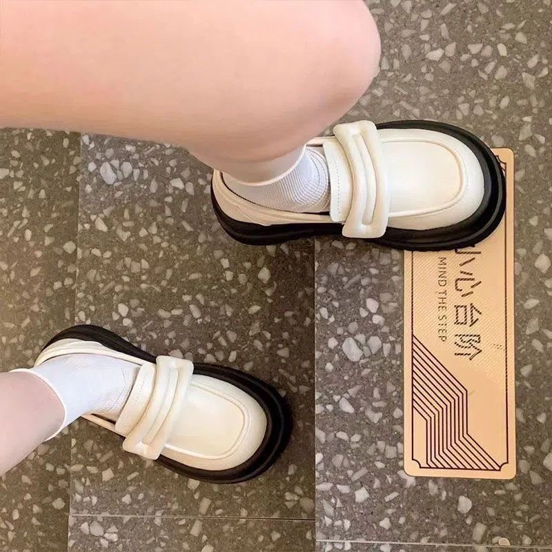 Giày oxford đế xuồng 5cm phong cách ulzzang