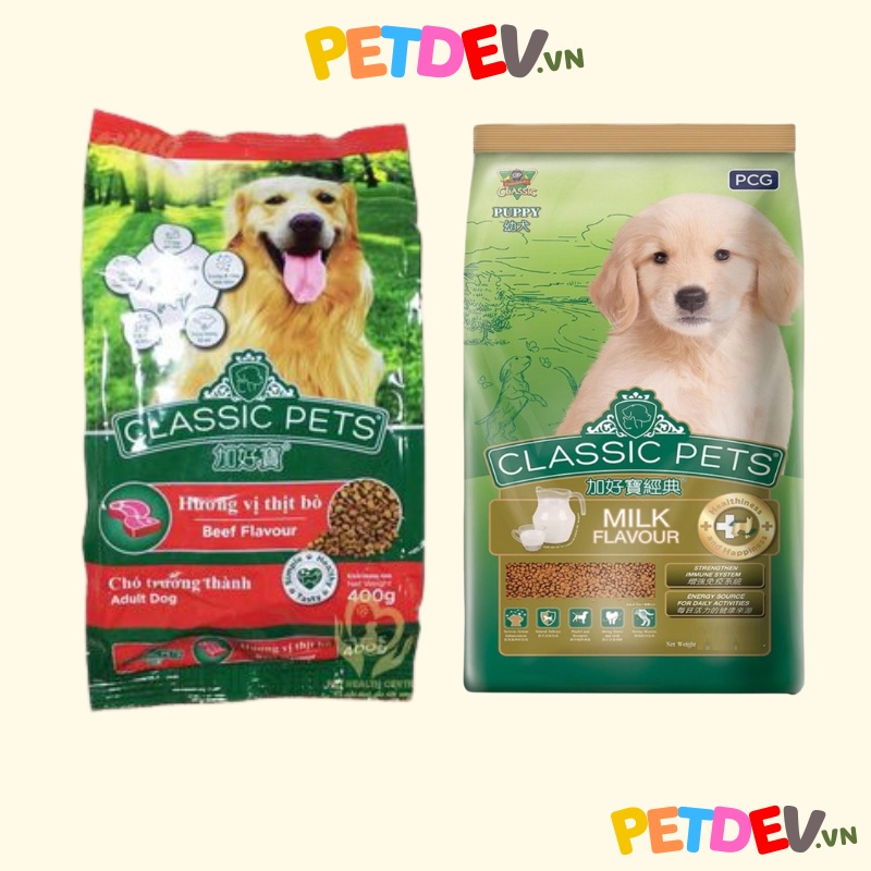 HCM-Thức ăn dạng hạt chó trưởng thành CLASSIC PETS ADULT- 400gr THỨC ĂN CHUỘT HAMSTER