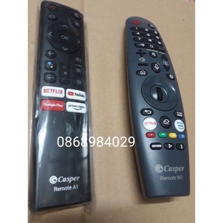 Remote điều khiển tivi casper w1 chuột bay giọng nói , casper a1