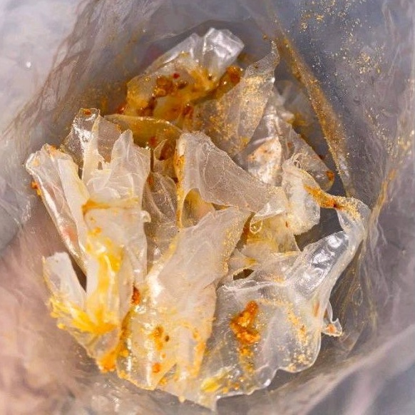 Xâu 10b Bánh Tráng Sate Muối Tây Ninh