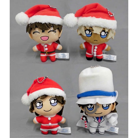 Móc chìa khóa bông Thám Tử Lừng Danh Conan Móc Khóa Linh Vật Giáng Sinh 2019 chính hãng Nhật Bản