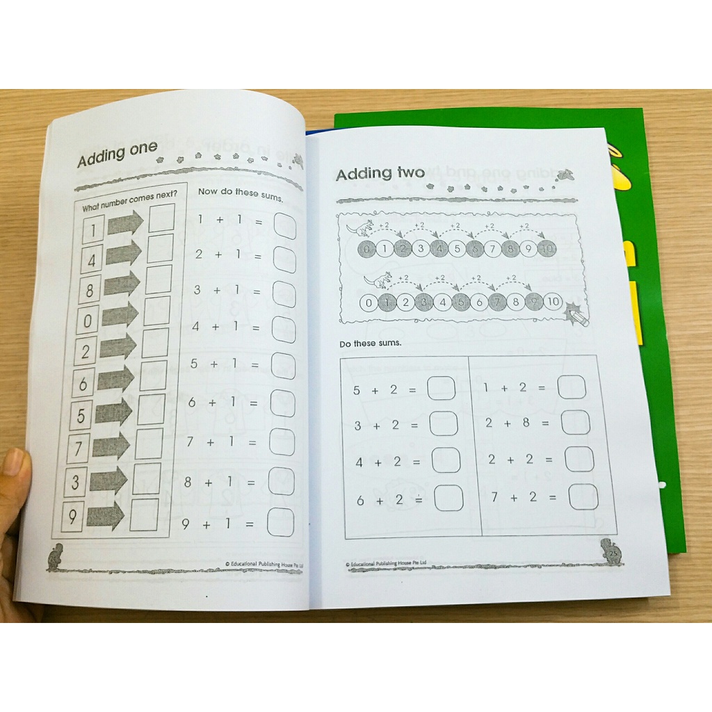 Sách - 300 Kindergarten English Math Science - bộ 3 cuốn