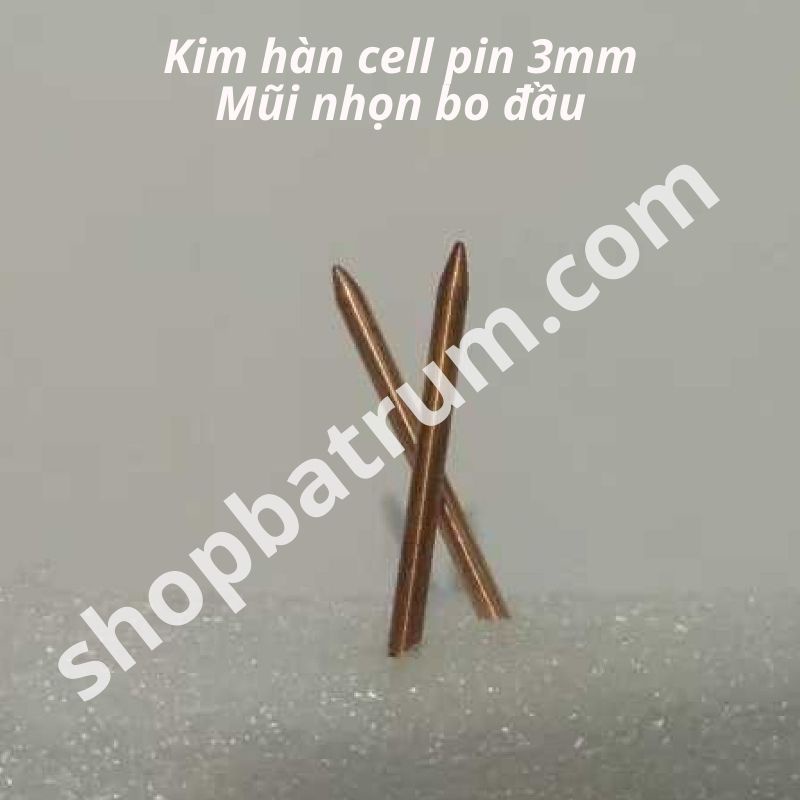 Kim hàn cell pin 3mm 5cm thay thế cho máy hàn hoặc tay hàn cân lực