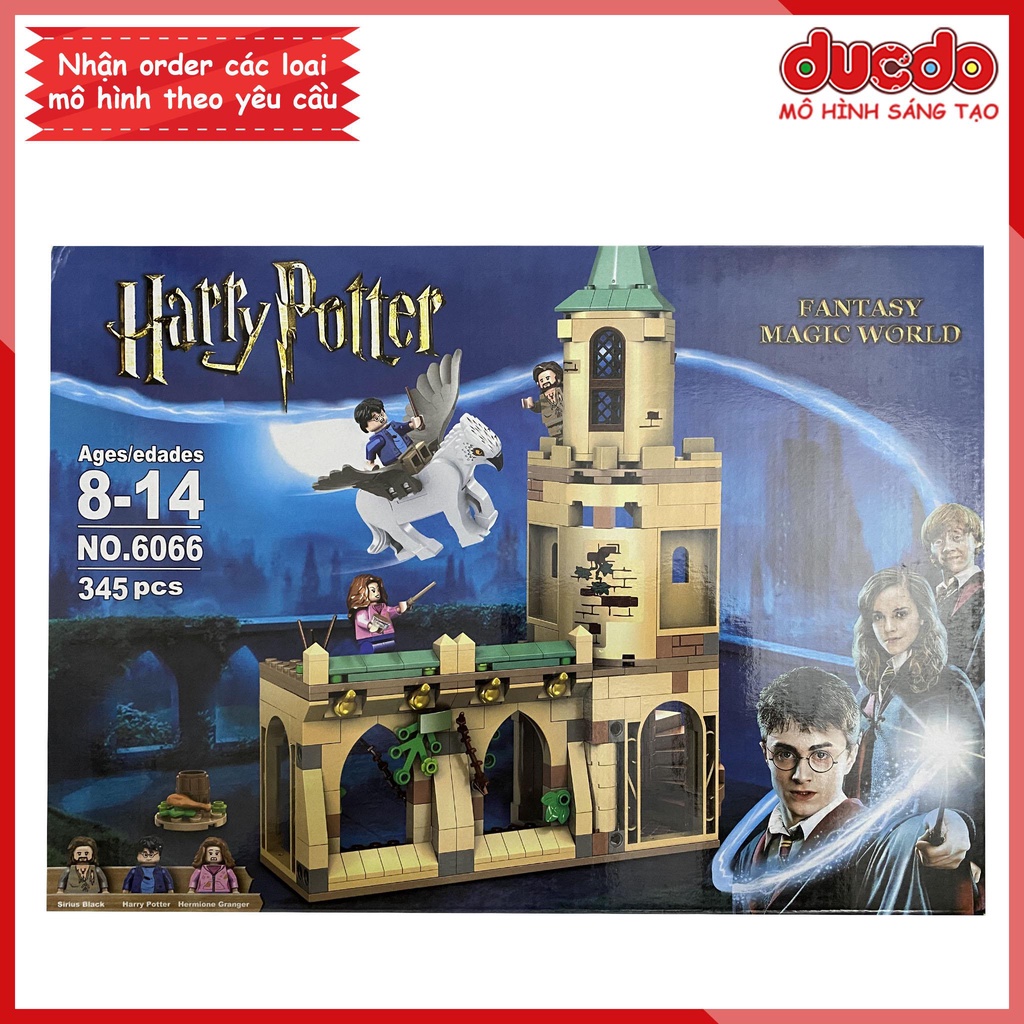 No 6066 Lắp ghép Harry Potter Giải cứu chú Sirius - Đồ chơi Xếp hình Mô hình 76401 BLA LRI