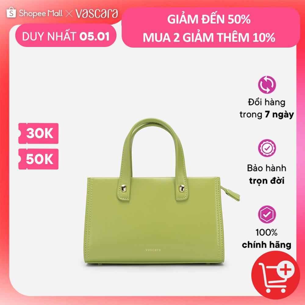 Vascara Túi Tote Quai Đôi Đính Kim Loại - TOT 0101