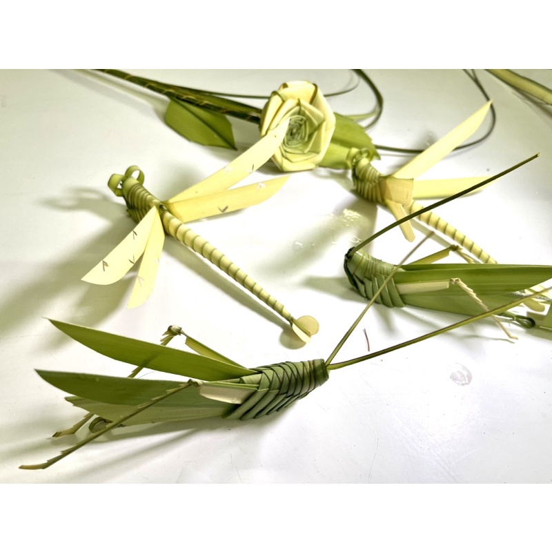 Lá Dừa Non Làm Thủ Công