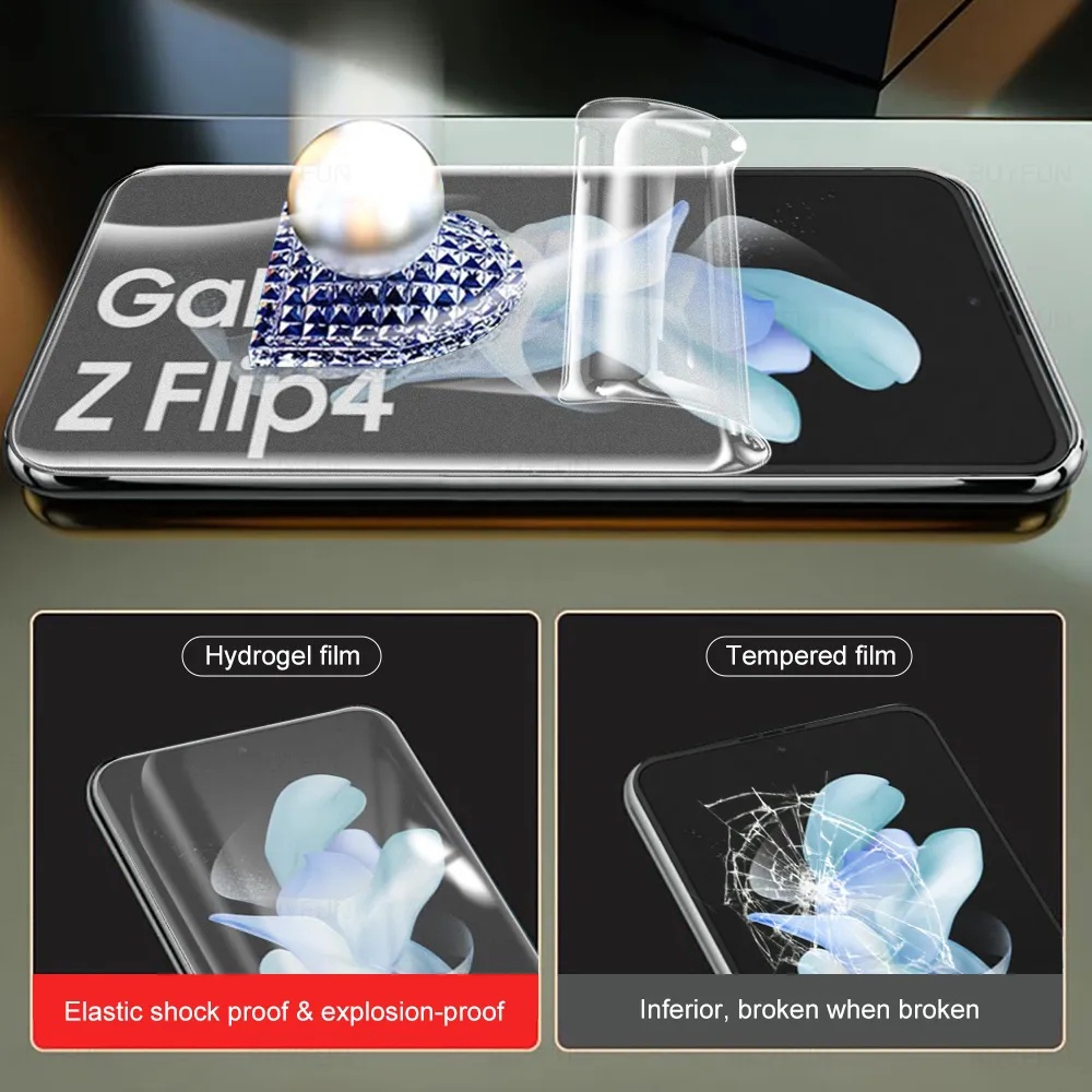 Set 3 Phim Dán Bảo Vệ Màn Hình Điện Thoại samsung galaxy z flip 5 4 3 flip5 4g 5g