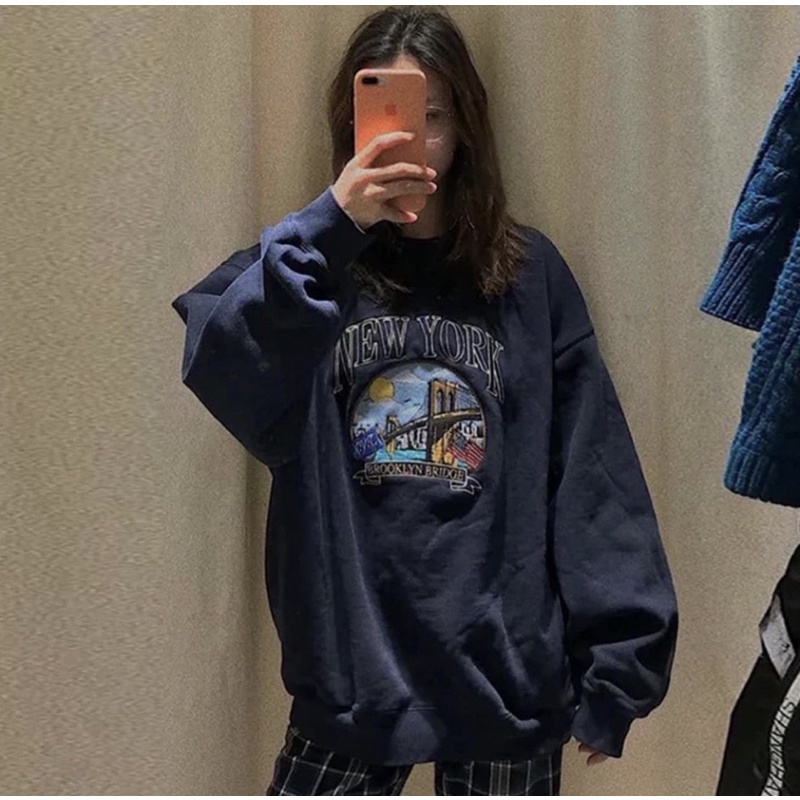 Brandy Melville Erica New York Brooklyn Sweatshirt