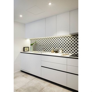 Khổ 500x60cm - Miếng decal dán bếp - Decal gạch bông cổ điển chống thấm - HN Decor