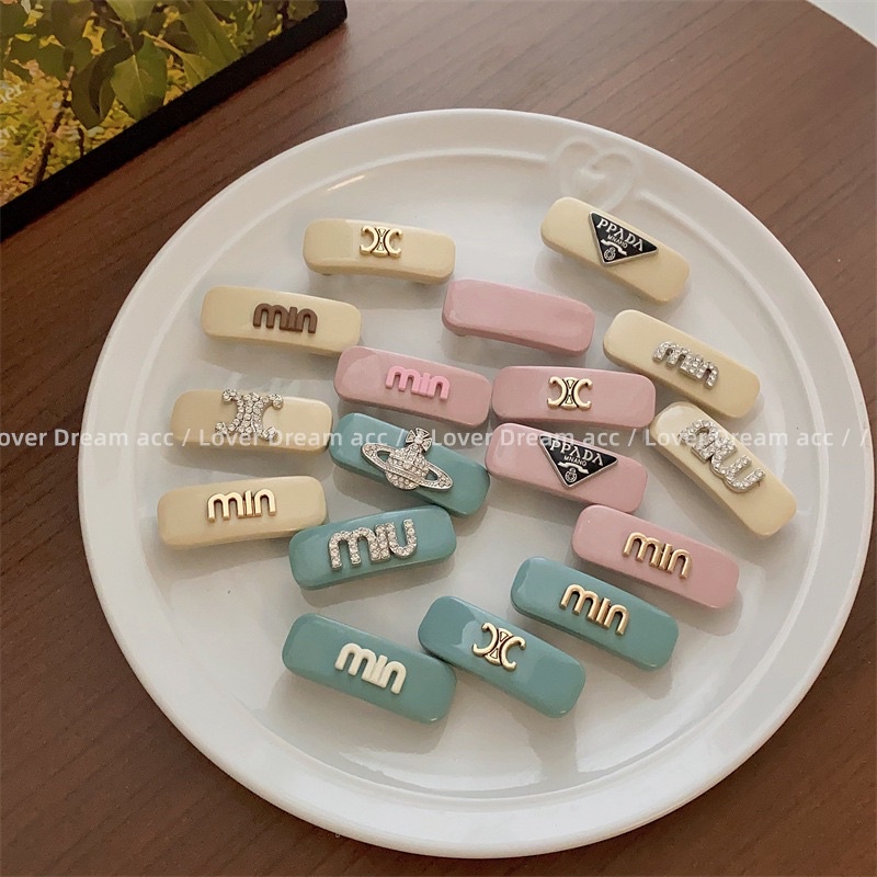 Kẹp mái(1 chiếc)siêu xinh màu sắc trang nhã