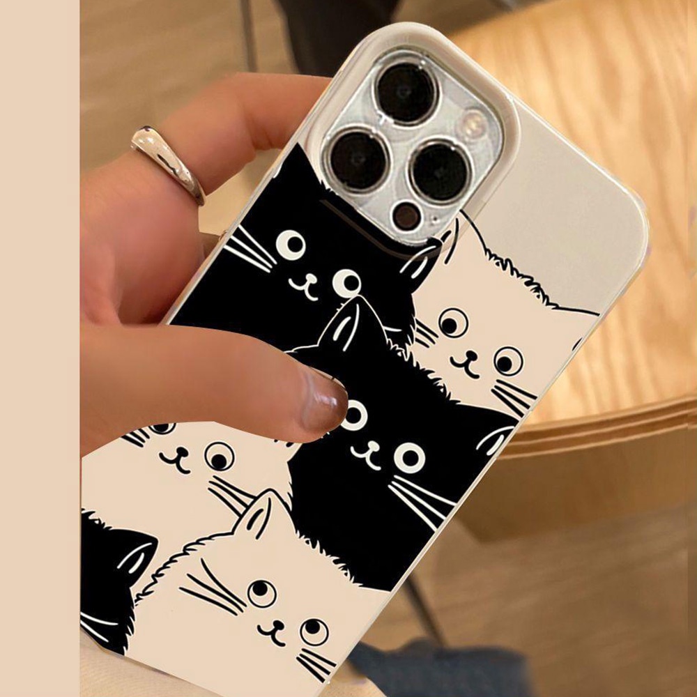 Ốp Điện Thoại TPU Mềm Chống Bụi Bẩn Chống Rơi Họa Tiết Graffiti Cho IPhone 11 12 13 14 Pro Max 14 Plus