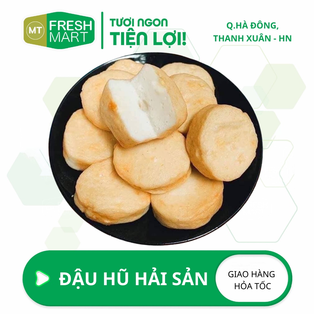 Đậu Hũ Hải Sản Phô Ma siêu nhiều phomai, đậu hũ phomai 500g