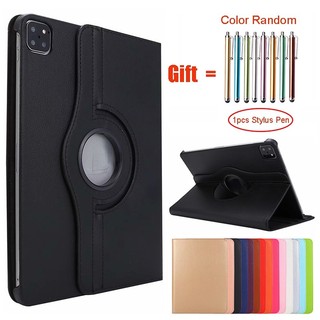 Bao da máy tính bảng nắp lật xoay 360 độ cho ipad pro 12.9 2022 m2 ipad pro 12.9 2021 2020 2018 2017 2015