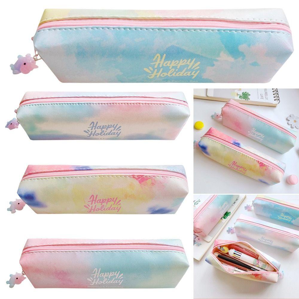 PISTA Túi Đựng Bút Cỡ Lớn Màu Sắc Đa Dạng